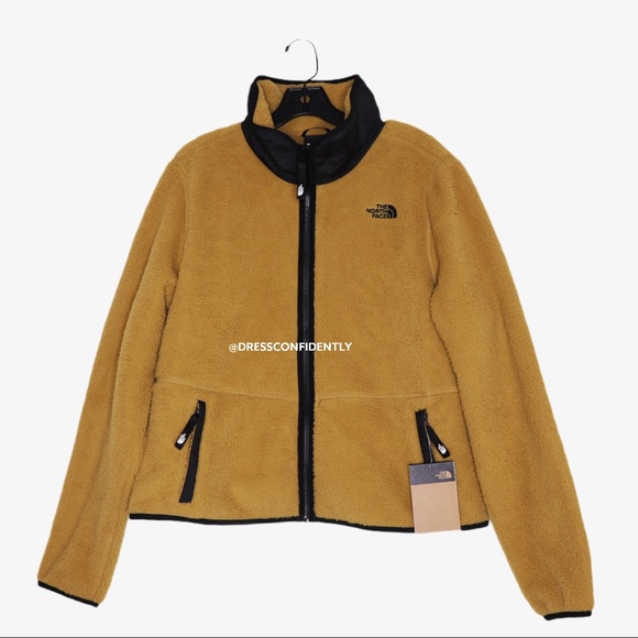 North Face Dunraven Sherpa Jacket - British Khaki - Picture 7 of 12